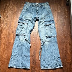 Zara Cargo Jeans